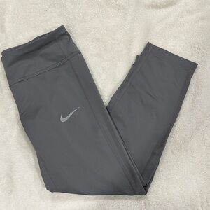 Nike Gray Cropped Leggings